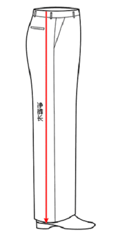 尺寸、褲長(zhǎng)測(cè)量方法